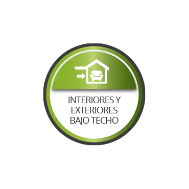 Uso en interiores