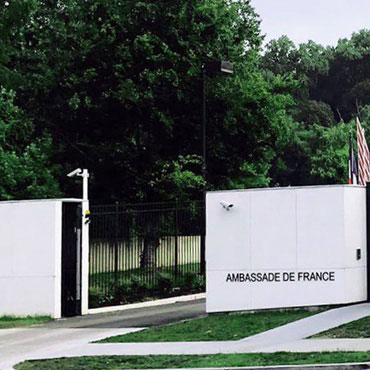 Graphenstone rrenovación embajada francesa en Washington DC USA