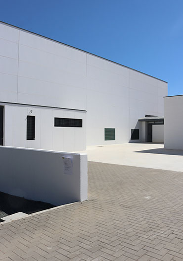 Graphenstone renovación del Pabellón Deportivo Antonio García en Mairena del Alcor, Sevilla.