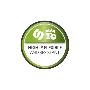 Flexible and resistant