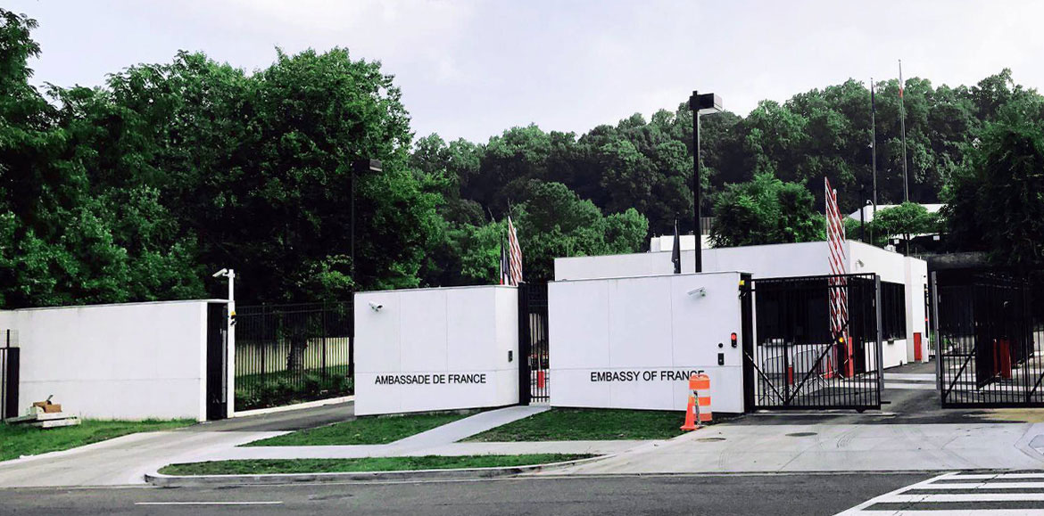 Graphenstone renovation of the Embassy of France at Washington D.C.