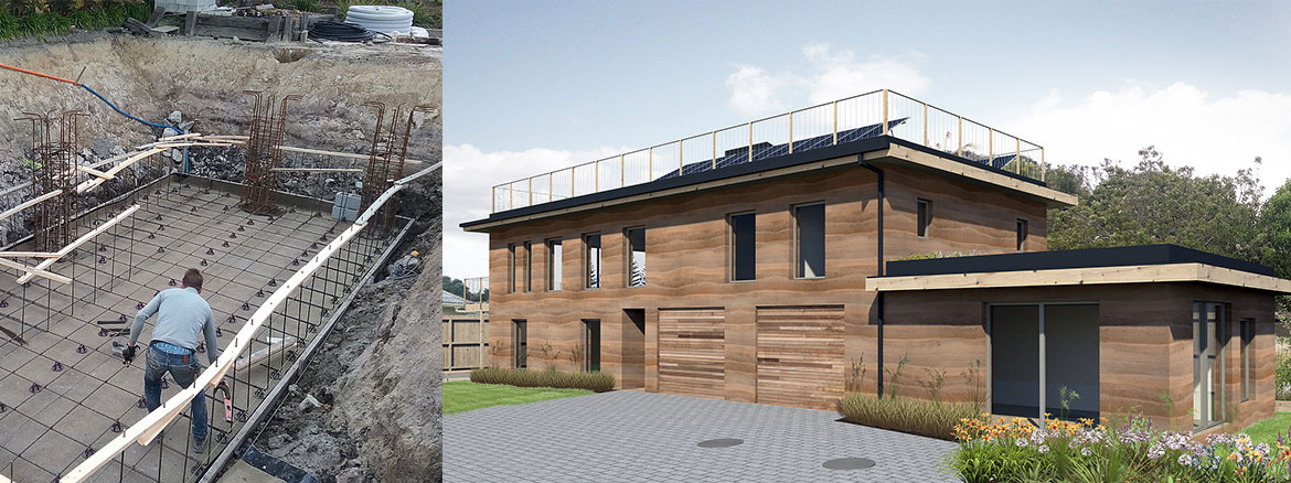 Graphenstone The Living House New Zealand. Ecological housing.