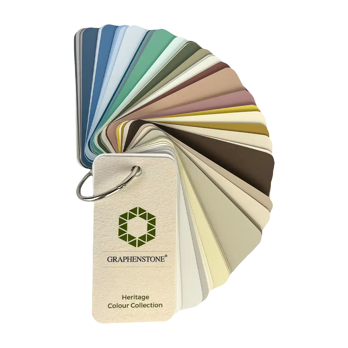 Heritage range colour card
