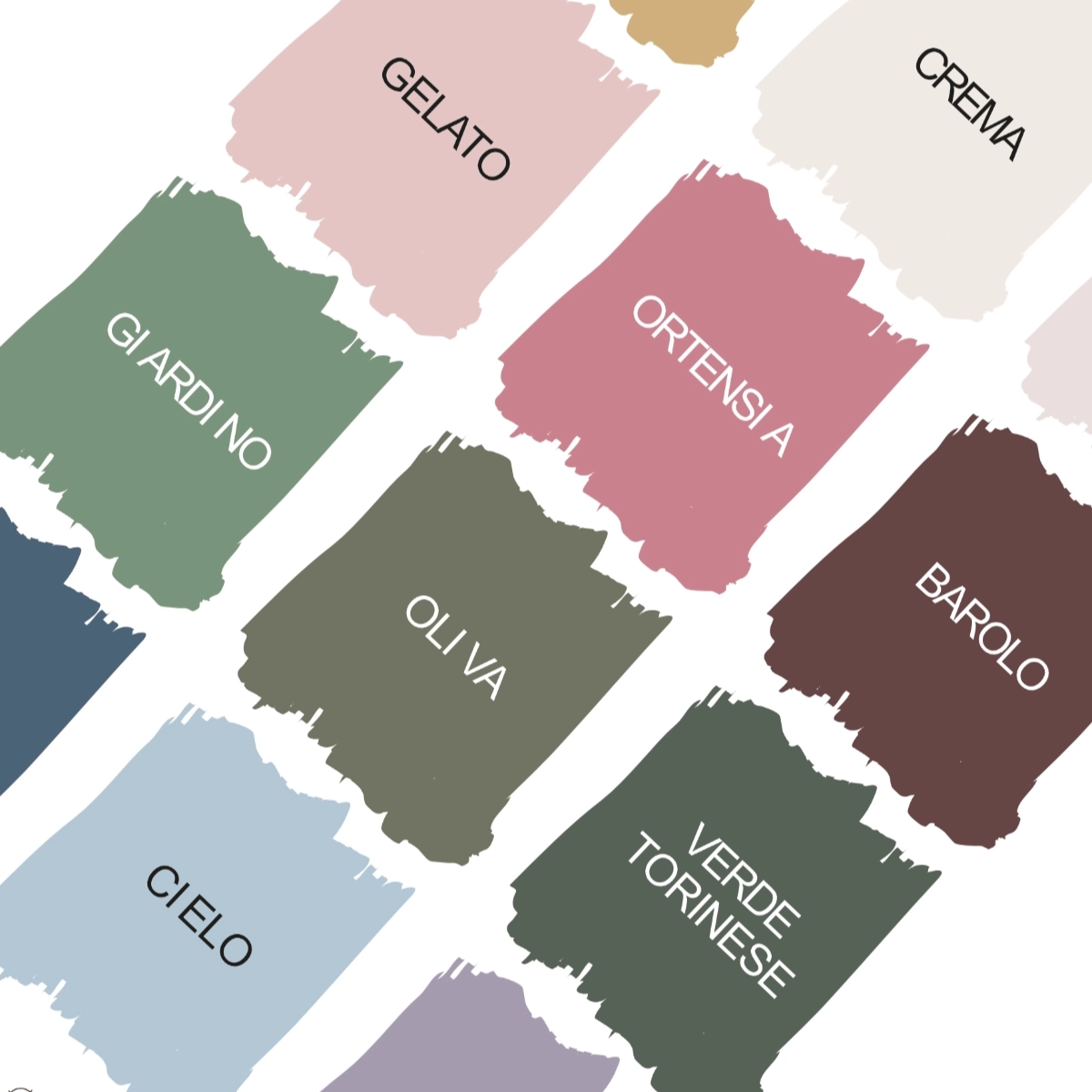The Italian Collection Printed Colour Card **Free of Charge**