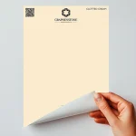 CLOTTED CREAM - Peel & Stick, Swatch