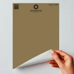 BURNT UMBER - Peel & Stick, Swatch