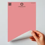 A muted rose red
